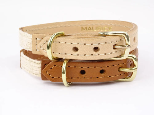 Collier pour chat en cuir PANTHERA TIGRIS - 1