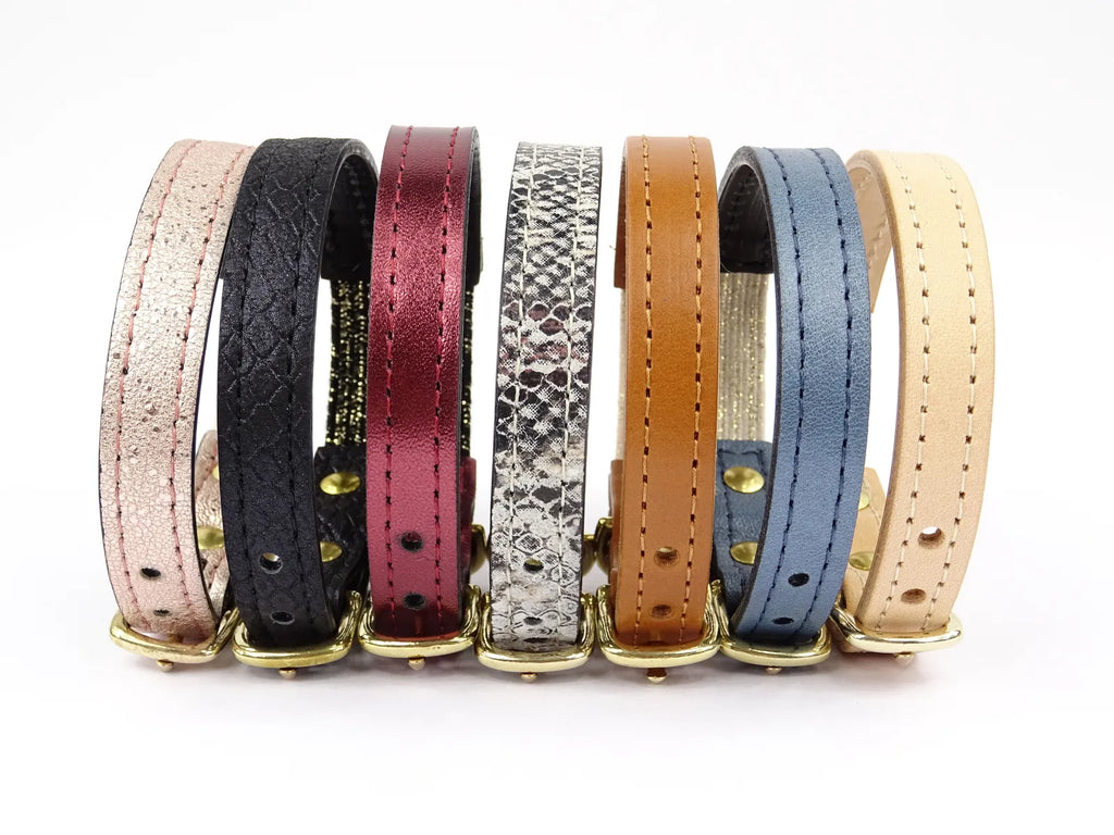 Collier pour chat en cuir PANTHERA PARDUS ORIENTALIS - 1