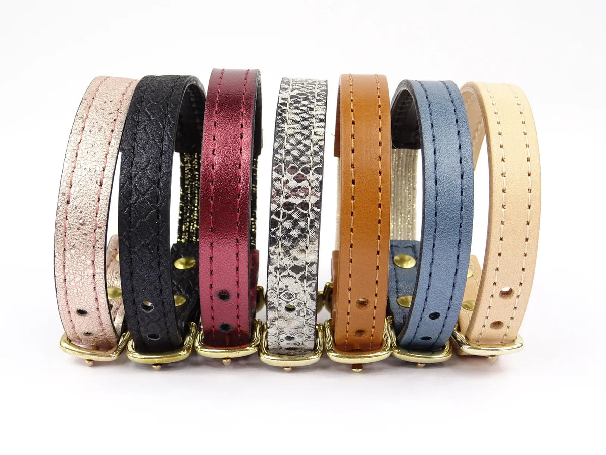 Collier pour chat en cuir PANTHERA PARDUS ORIENTALIS - 1