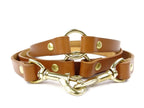 Grande laisse polyvalente en cuir pour chien RHINOCEROS SONDAICUS - 3