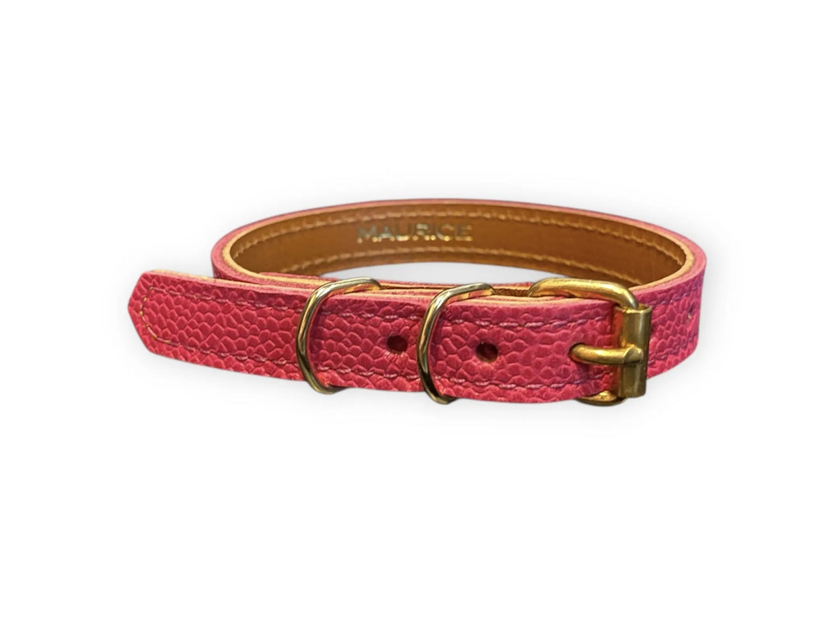 Collier pour petit chien en cuir grainé ATELES HYBRIDUS - 4