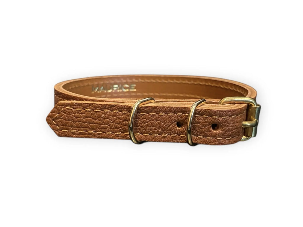 Collier pour petit chien en cuir grainé ATELES HYBRIDUS - 2