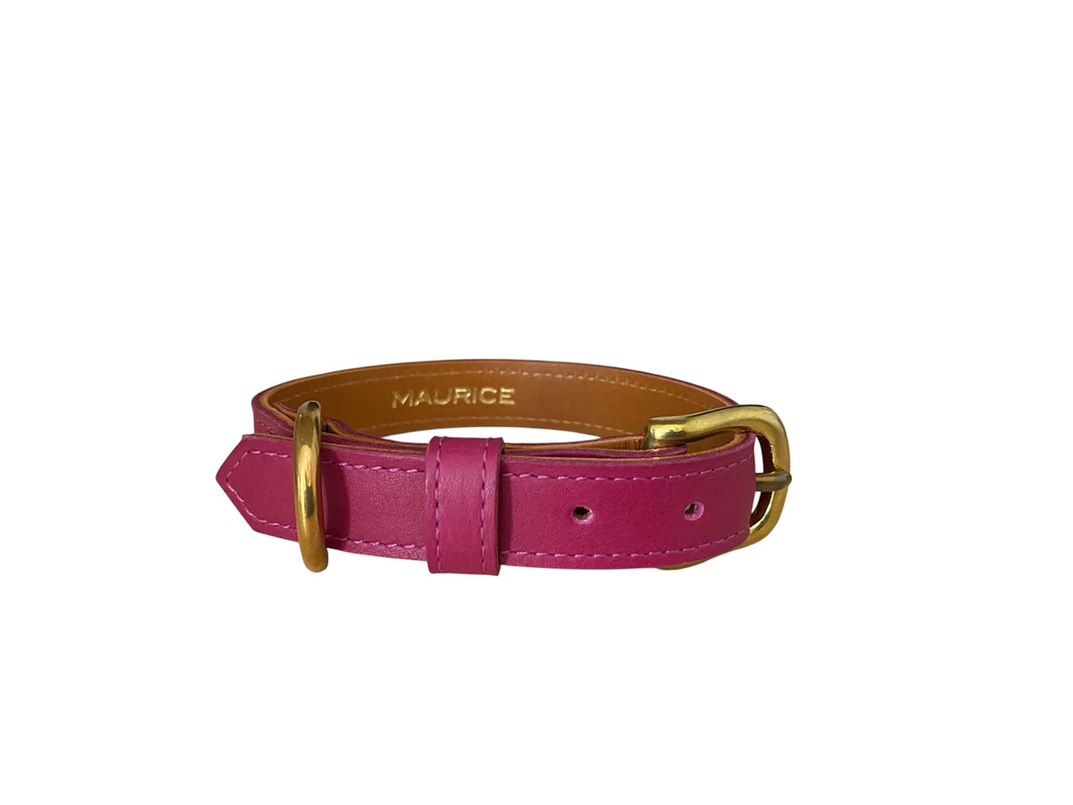 Collier pour chien en cuir HYÆNA BRUNNEA - 5