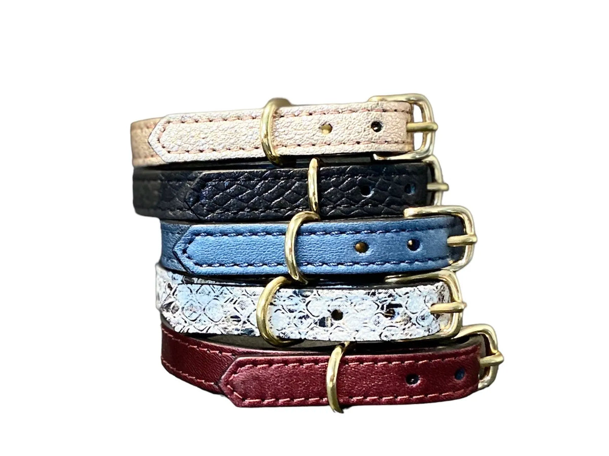 Collier pour petit chien en cuir URSUS MARITIMUS - 1