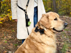 Grande laisse polyvalente en cuir pour chien RHINOCEROS SONDAICUS - 2